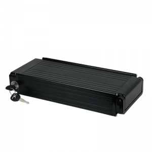 Baterie electrică pentru biciclete cu protecție BMS 36V/48V/52V Rack spate eBike Baterie de litiu pentru eBike